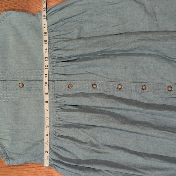 L.L. Bean - Vintage Made In USA Denim Dress - Picture 4 of 8